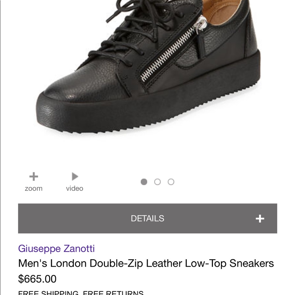 Giuseppe Zanotti Low Top Sneakers